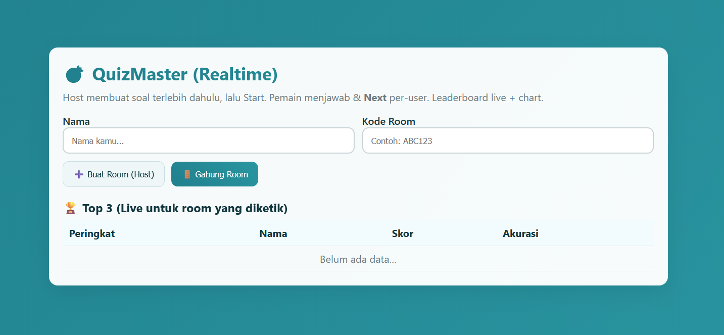 KUMS - Kuis Maker Sistem